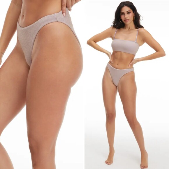 Good American Other - NWOT Good American Sparkle Bikini Set S/M